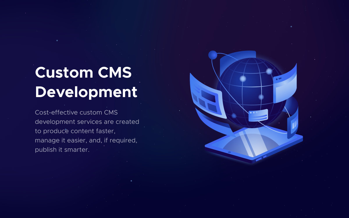 Custom Content Management System software